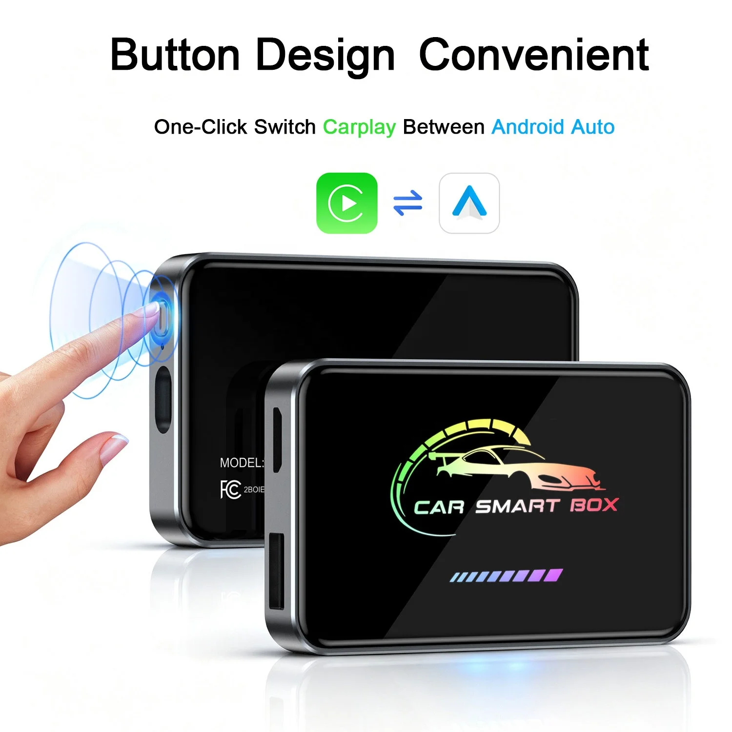 4gb Magic AI Box Wireless CarPlay Adapter Car Video Streaming Android Auto Aibox Supports Netflix and YouTube google Play Store