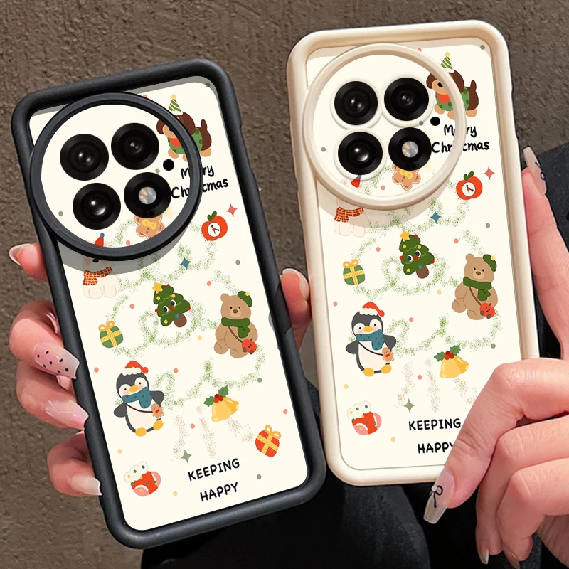 ل Oneplus 15 13 13T 12 حافظة الكرتون جرو الدب البطريق نمط غطاء سيليكون ل Oneplus Nord 5 13R 12R 11R Funda #4