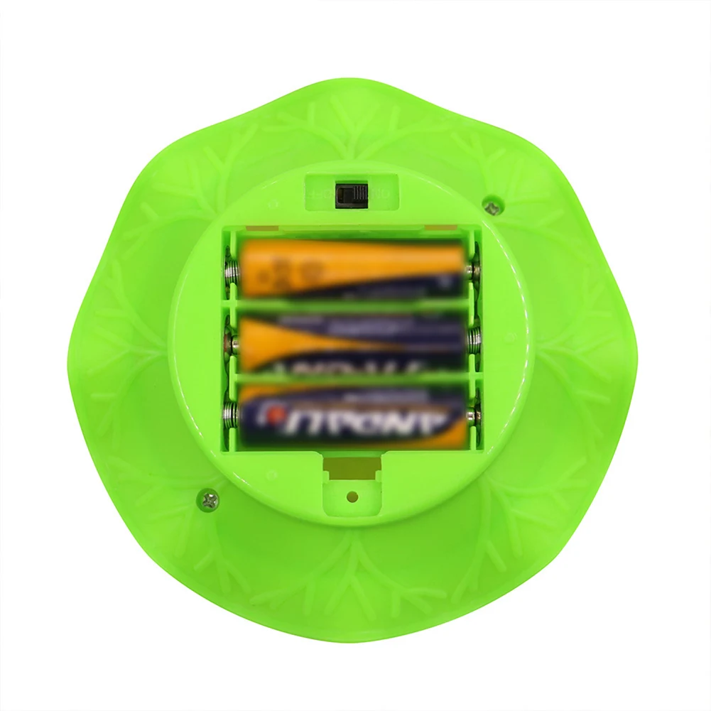 Lotus Flower Night Light Battery Operated Lotus Flower Multicolor LED Light Lotus Creative LED Electronic Candle Home Decoration