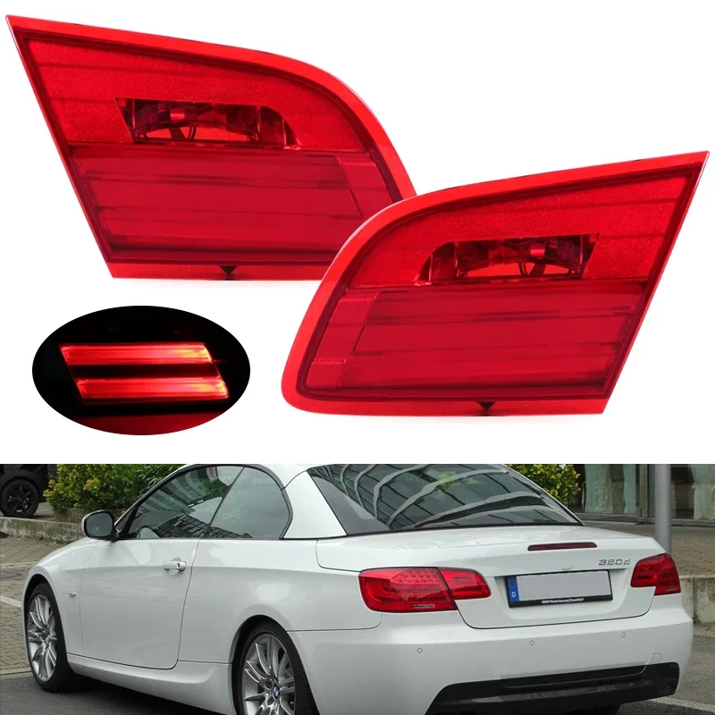 

Pop For BMW 3 E93 LCI 2009 2010 2011 LED Inner Car Rear Bumper Tail Light Lamp Taillights Assembly 63217252784 63217252783