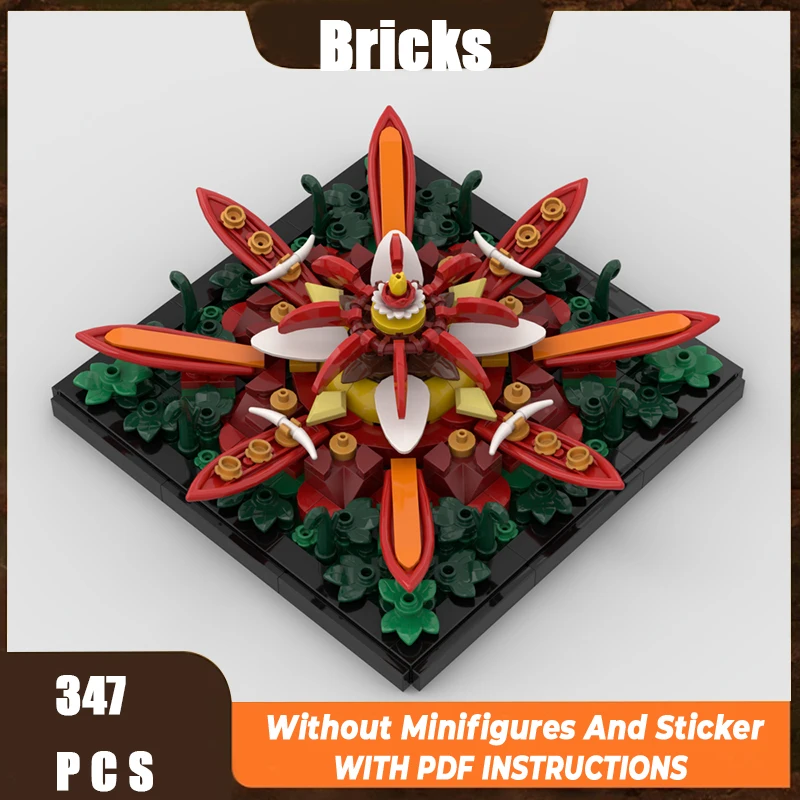 

Exquisite New MOC Building Blocks Art Model Mandala - Flower Modular Children's Toy Gift DIY Assembly Set
