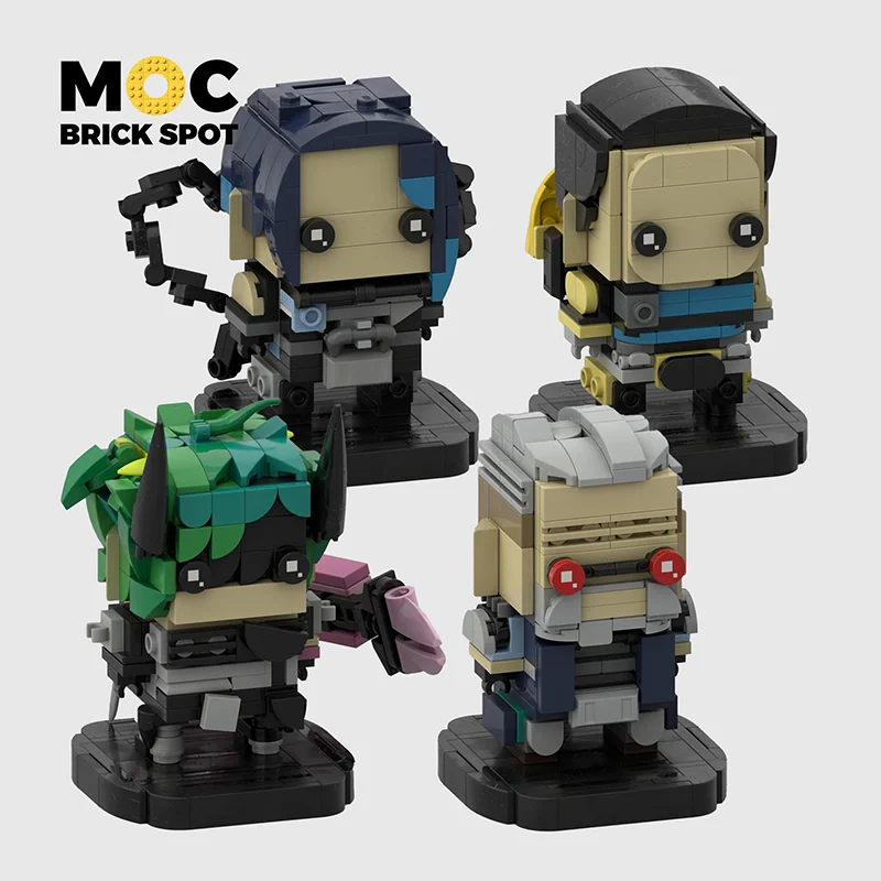 مجموعة مكعبات البناء MOC Apex Legends | شخصية Space Warrior Series Minifigure، قم بتقديمها كديكور بجوار معدات الألعاب الخاصة بك #1