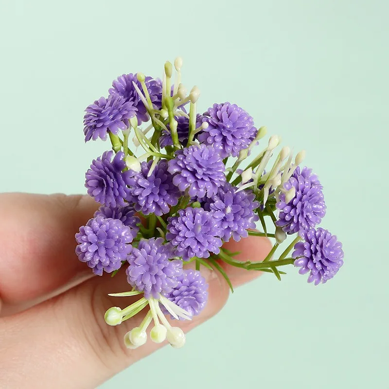 20/40Pcs Künstliche Blumen 8CM Gefälschte Blume Für Wohnkultur Hochzeit Ehe Dekorationen Ornamente Handwerk Geschenk Girlande zubehör – Detail 10