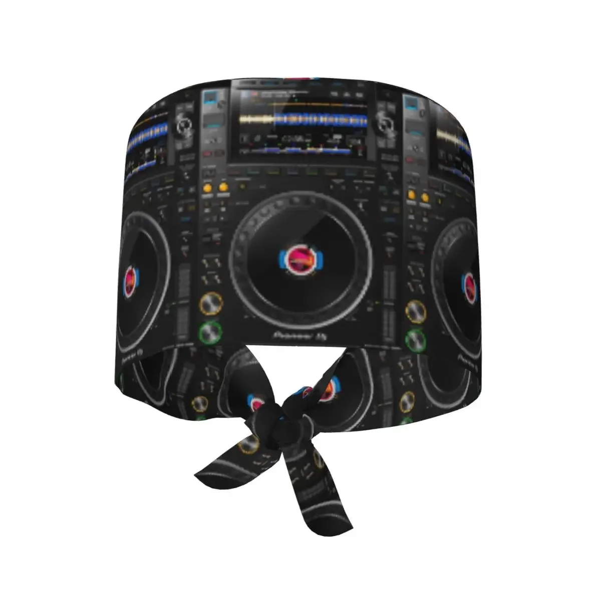 Pioneer DJ CDJ3000 Multi Format Player Scrub Hat Doctor Working Surgical Cap Unisex Adjustable Nursing Caps for Dentist