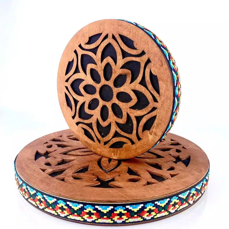 Meditation Stream Drum Sound Healing Professional Stream Drum Spiritual Relaxation Drums Wooden Percussion Musical Instruments