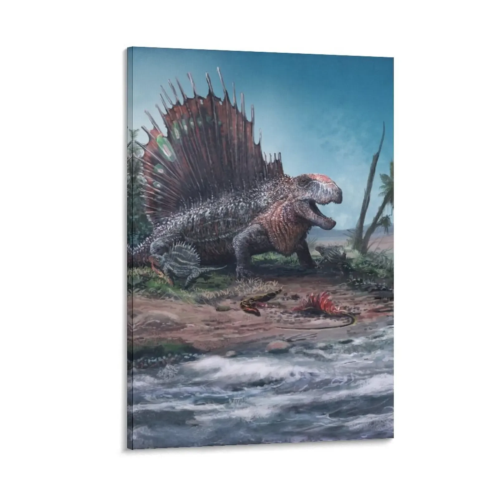 

Dimetrodon Canvas Painting home decoration luxury bedrooms decor decorative wall canvases room decors aesthetic