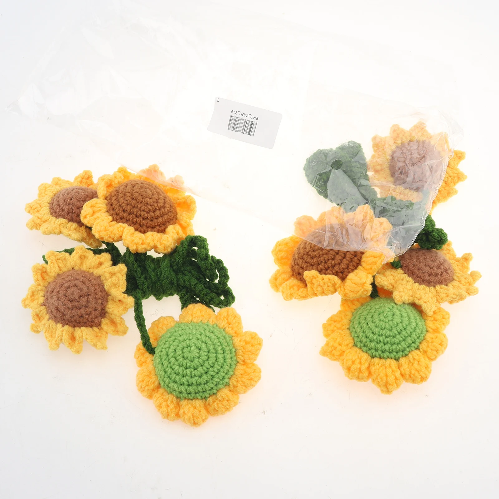 2 Pcs Sunflower Curtain Holdbacks Tie Back Handmade Flower No Drill Rope Curtain Holder Tiebacks Tiebacks Strap Clip Buckle