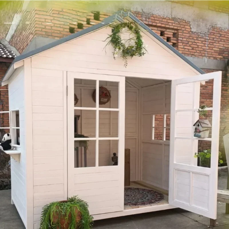 Customized outdoor anti-corrosion wooden courtyard assembly garden cabin, mobile cabin, home stay pavilion, cabin