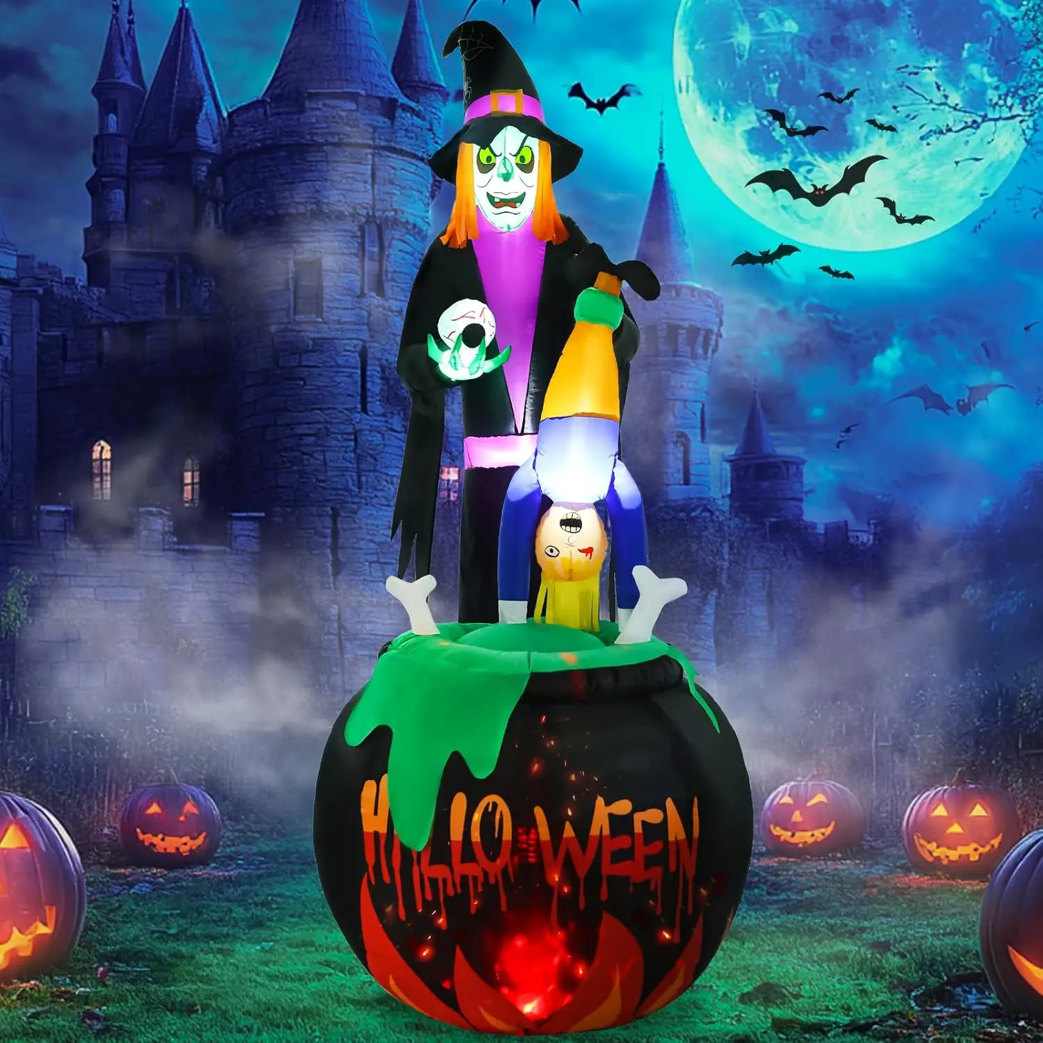 8Ft Halloween Infla… - image