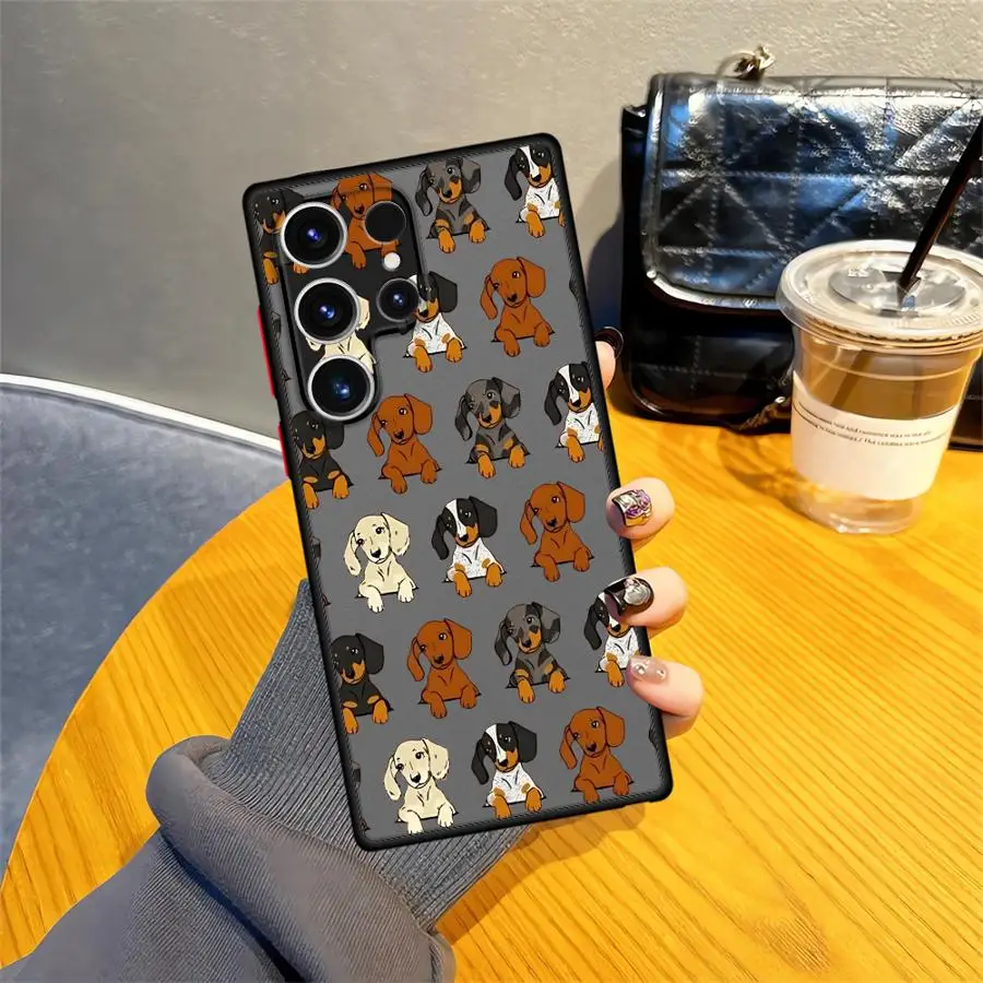 حافظة لهاتف سامسونج جالاكسي S25 Ultra S22 + S21 + S24 Plus S23 FE S20 S22 نوت 20 Ultra 10 + S21 S25 + S24 + S23 + Funda غطاء هاتف خلفي