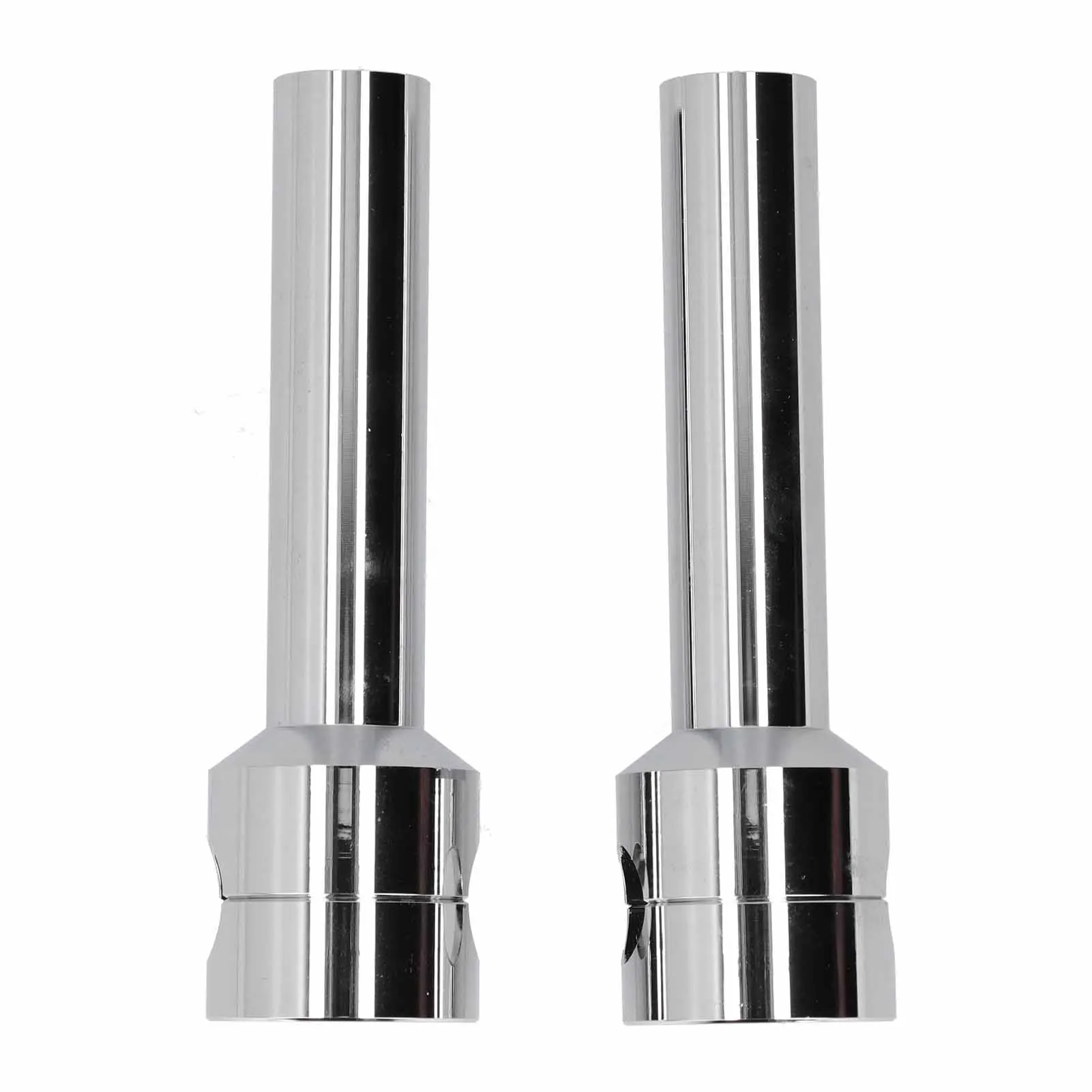 

2pcs 25mm Handlebar Bar Risers Mount Clamp Adaptor Kit Aluminum Alloy Motorcycle ModificationChrome