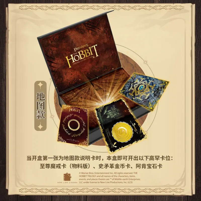 Carte collezionabili The Hobbit Trilogy con licenza ufficiale |   LOTR Gandalf Carte TCG da collezione Card. Fun Movie Merchandise Toy per i fan