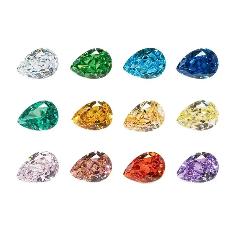 Earrings Lab Diamant Jewelry 3.5*3.5mm Cushion CVD HPHT Lab Grown Diamante Single Stone 10k Solid Gold Diamond Earrings - view 4