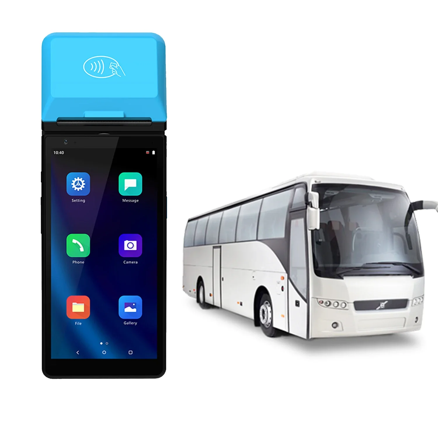 4G WIFI Mobile Handheld Touch Screen POS Terminal Ticketing Payment for Public Transportation Z500