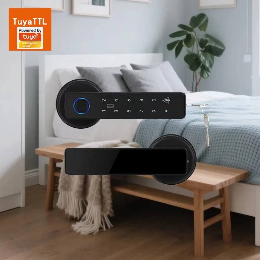 tuya-smart-biometric-fingerprint-door-lock-wifi-ble-connected-wood-door-handle-lock-for-home-apartment-office-hotel