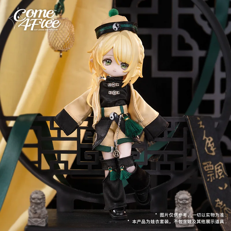 

In Stock New Come4free 1/12 Bjd Ob11 Mjd August New Style Clothes Ancient Style Fairy Tale Series Doll Clothes Only Clothes