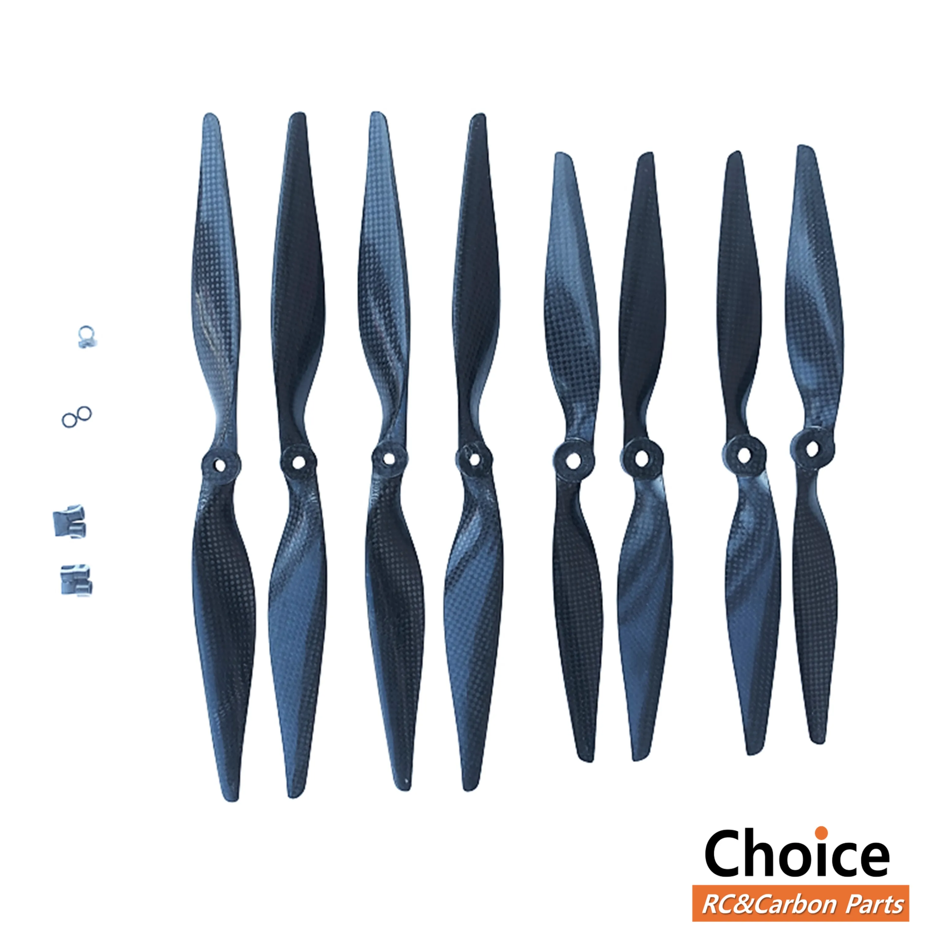 4Pcs Carbon Fiber Propeller 8045 9047 1045 1147 1238 1260 1365 1447 1470 1580 1780 Props for RC Electric Model Airplane