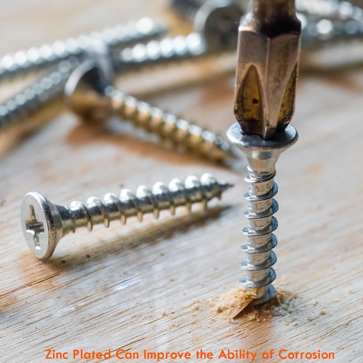 400개 목재 나사 모음, M3, M3.5, M4, 카운터싱크 셀프 태핑 나사, 아연 도금, DIY, 가구 수리