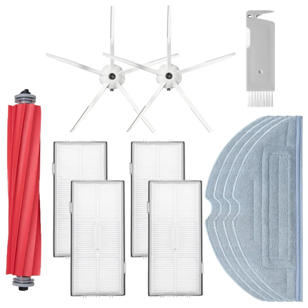 【Hot-Selling!】Main Brush Hepa Filter Mop Cloth Side Brush For Xiaomi Roborock S7 T7S T7S Plus Vacuum Cleaner Spare Parts