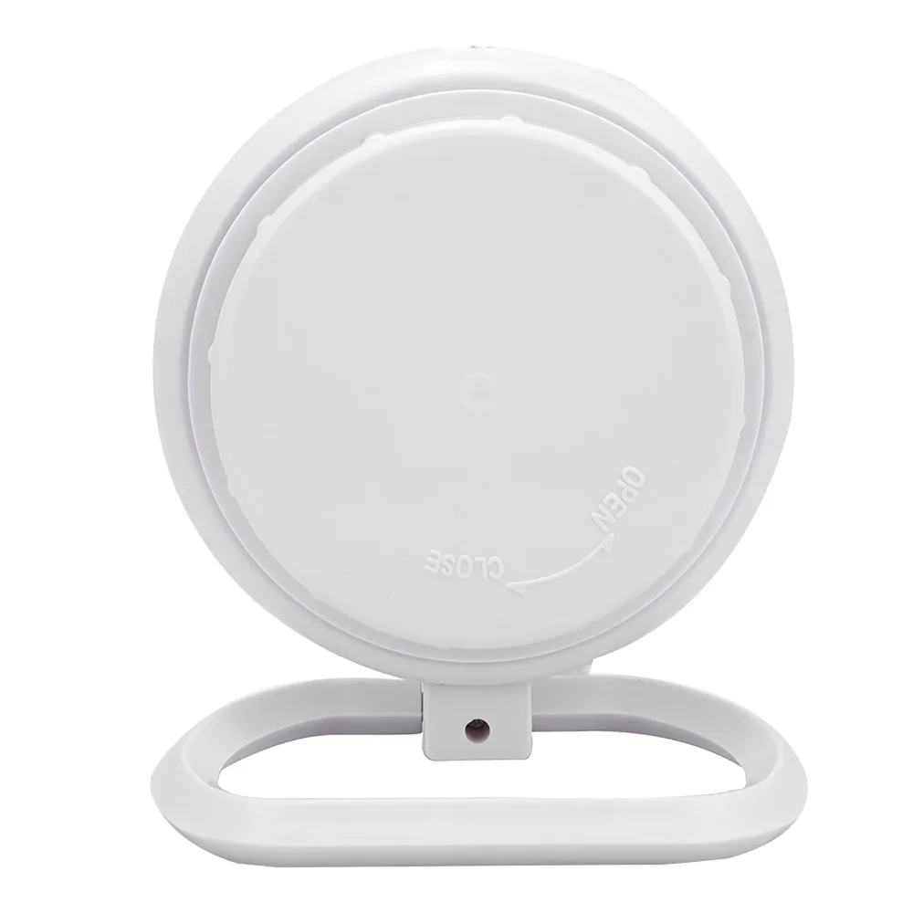 Plastic Bathroom Wall Clock Waterproof Design White Green Shower Clock Dual Use with Lanyard Hanging Table Clock