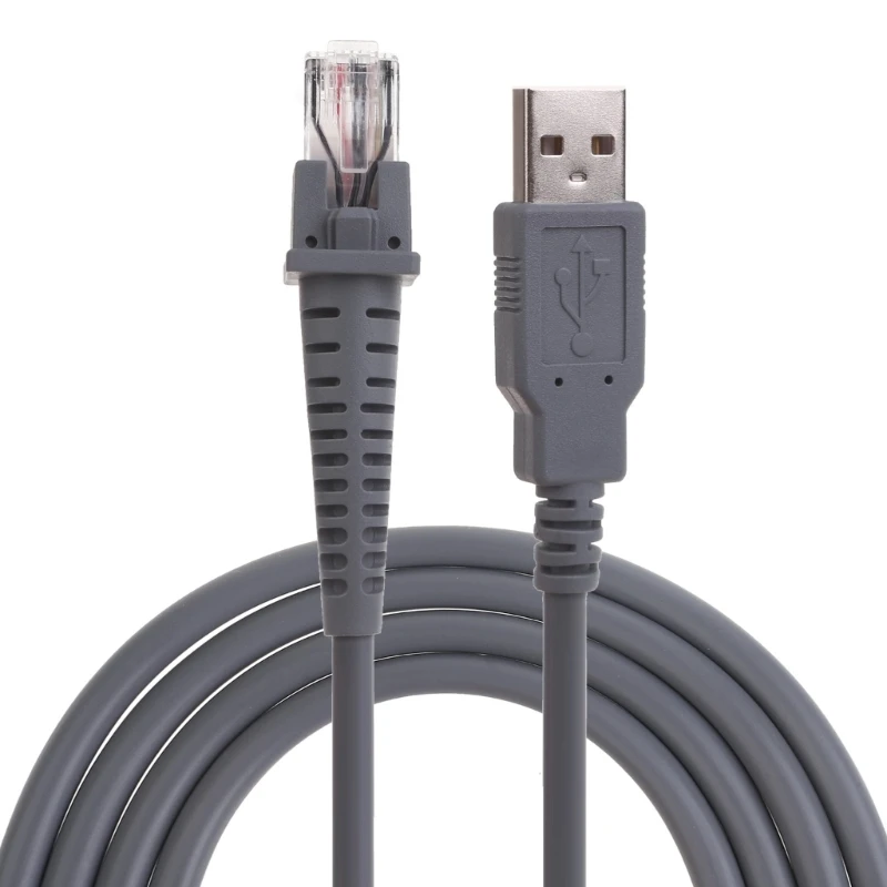 

Reliable Data Cord Flexible USB Cable 7FT for GD4130 QD2100 GBT4100 Scanner 448F