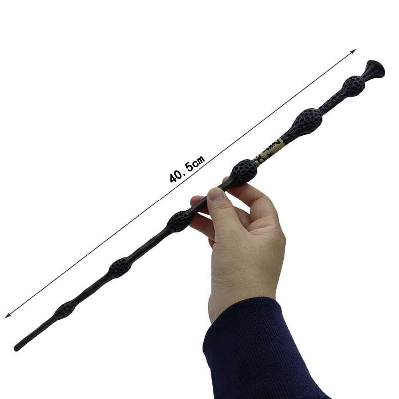 27 styles 35-42cm Anime Harries Cosplay Show Metal Core Magic Wand Full Range Stage Props Voldmort Bellatrix Christmas Gift Toys