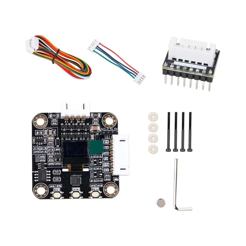 Stepper Motor Driver For NEMA17 42 Closed Loop 32 Bit Display 7-28V 0.9 1.8 Degree For 3D Printer CNC Automation Parts