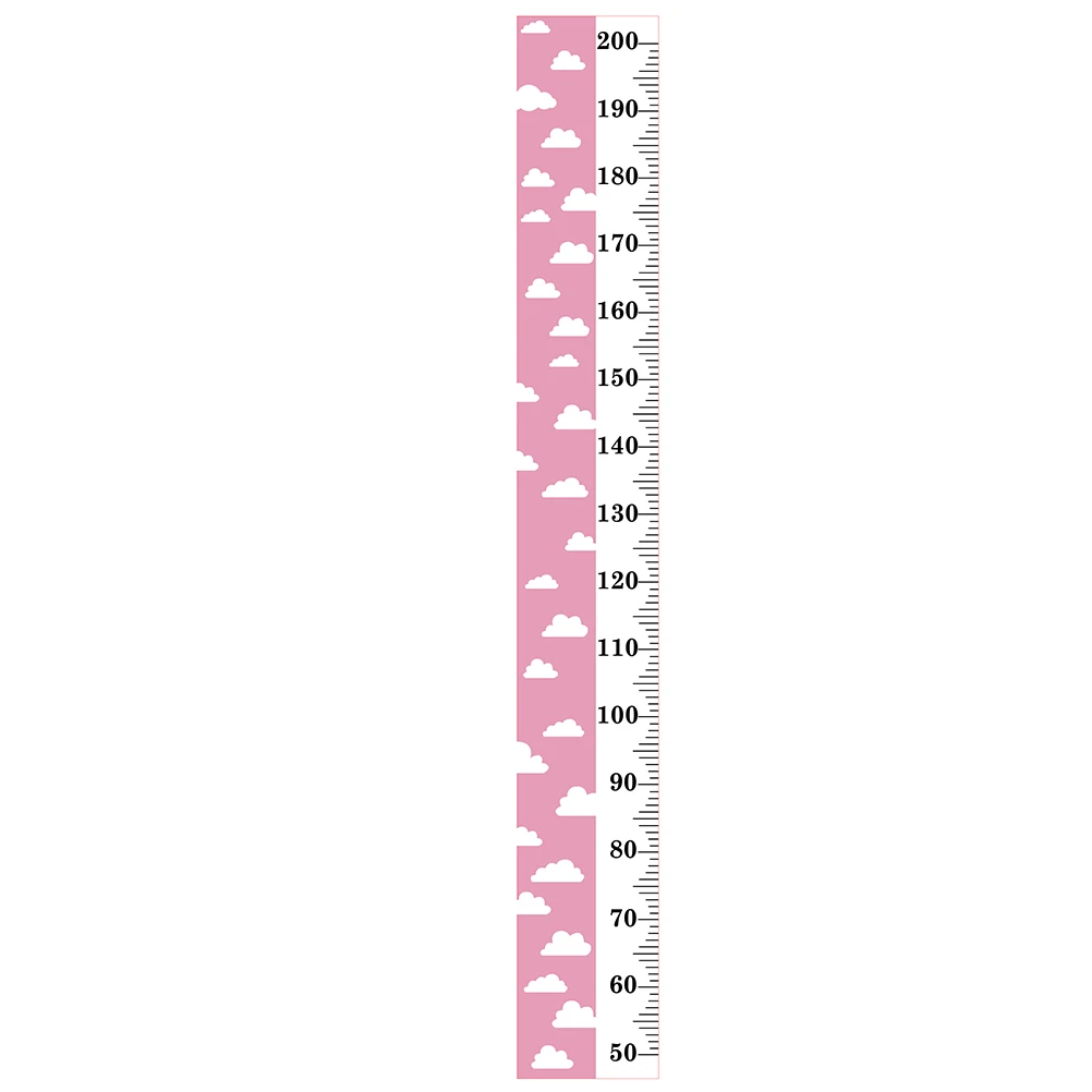 

Height Ruler Wall Sticker Growth Chart Canvas Baby Children's Room Decor Bamboo