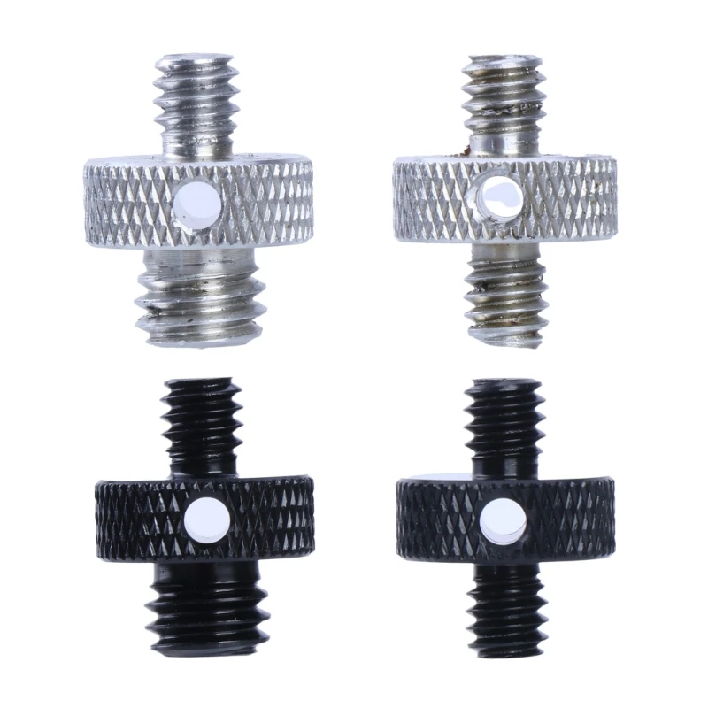 Male to Male Camera Screw Convert 1/4 to 3/8Inch 1/4 to 1/4 for DSLR Camera Conversion Adapter Screw