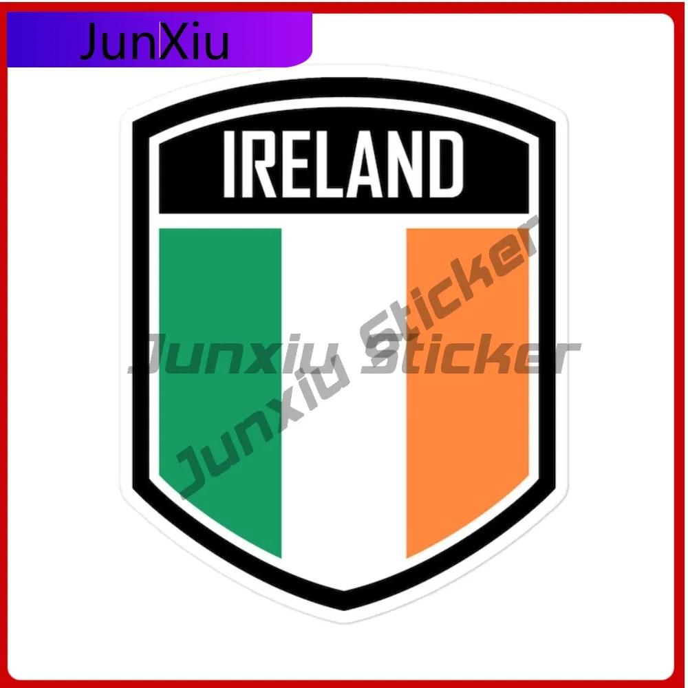 

Show Your Irish Trendy Stylish High Quality Pride with Ireland Flag Emblem Stickers Add a Touch of to Belongings