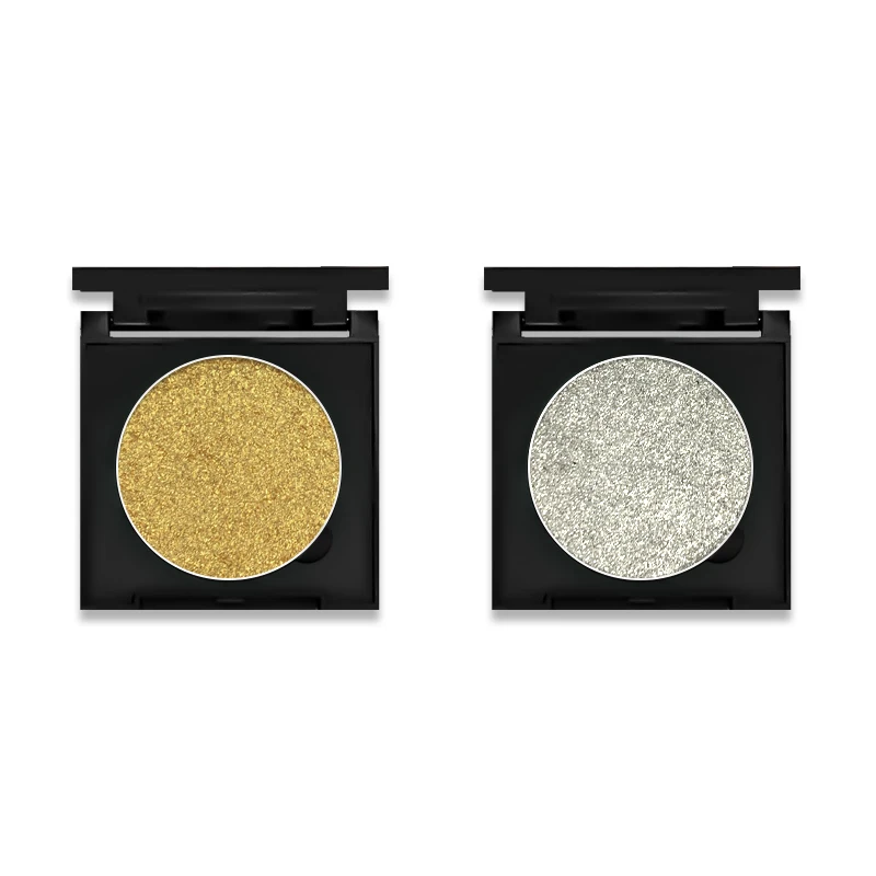 

~Explosive Monochrome Eyeshadow Black Brown Gold Powder Glitter Face Brightening Glitter Diamond Silver Smoke