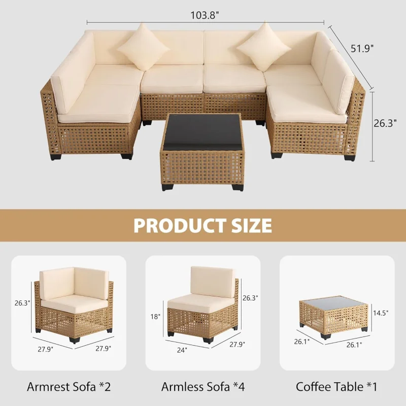 Thumbnail 2 - #3 Cheap Rattan Garden Sofa Sets Worth Buying
