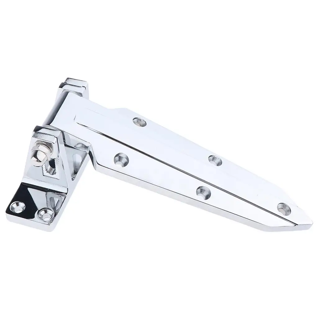 

SK2-1460 Walk in Freezer Door Hinge Chrome Finish Ribbed Underside for Right or Left Hand Doors