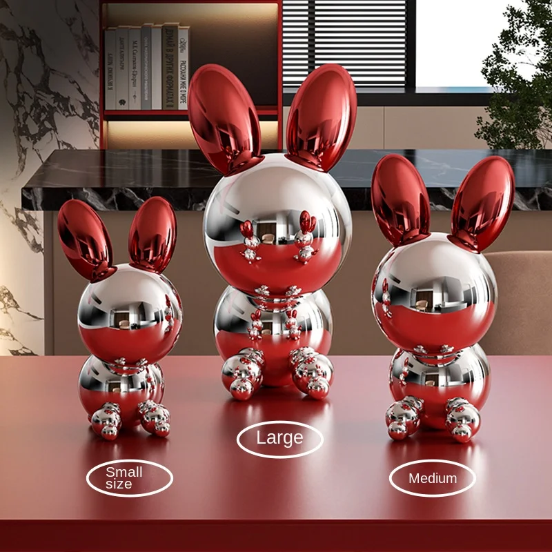 الفولاذ المقاوم للصدأ مكتب والمنزل الحلي الزخرفية الهدايا الإبداعية لغرفة المعيشة تلفزيون خزانة سطح المكتب لهجة فاخرة مجموعتين #4