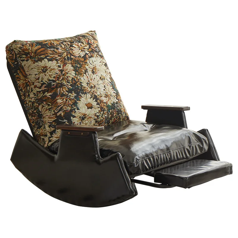 

Rocking chair, adult leisure lounge chair, balcony living room, light luxury and comfortable