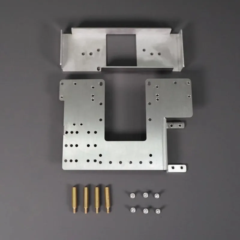 

Stainless Steel Second Floor Panel for 1/14 Tamiya RC Truck Trailer Tipper Scania 770S R470 Benz Actros Volvo MAN LESU DIY Part