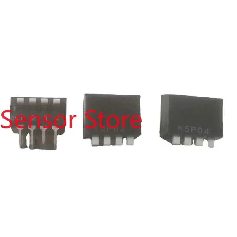 10PCS KSP04B 4-position Side Dial Code Switch 2.54 Inline Vertical Black