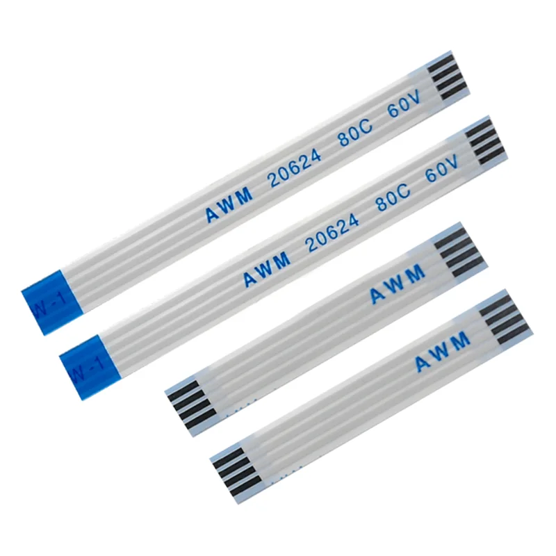 5 Stück flexibles FPC FFC-Flachkabel – 4–60 Pin 0,5 mm/1,0 mm Rastermaß A-Typ B-Typ (5 cm/10 cm Länge) – Detail 3
