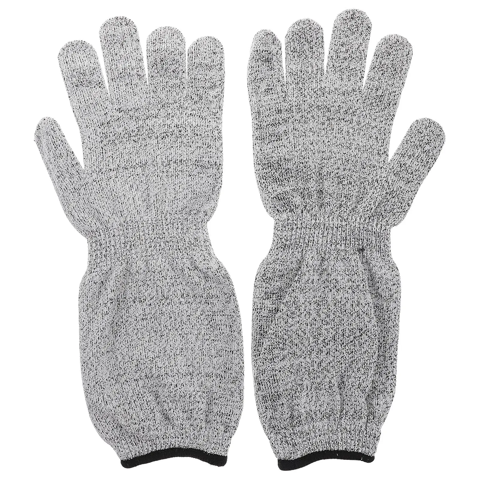 Cut Resistant Gloves Long Barrel Welding Sleeves Men Proof Durable Material Advanced Cut Resistance Breathable
