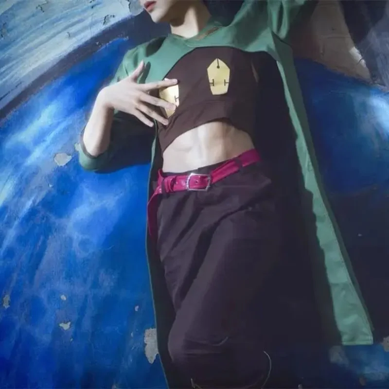 기묘한 모험 Rohan Kishibe 코스프레 의상 Josuke Anime 맞춤 제작 할로윈 의상 슈트