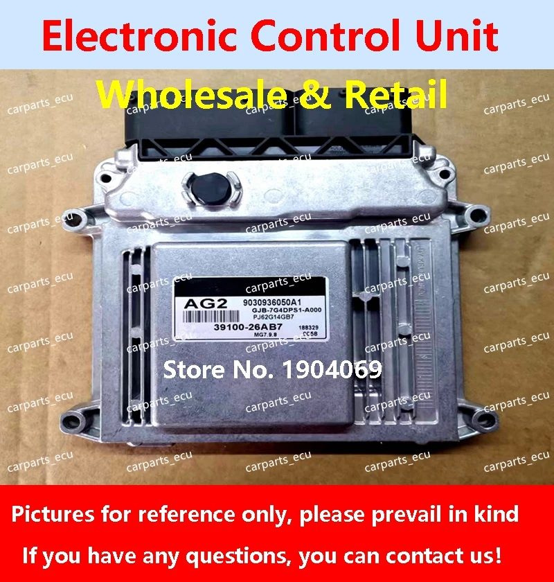 

39100-26AB7 AG2 для Hyundai Elantra Cerato Accent Fcrte picanto, компьютерная плата двигателя автомобиля/ECU/MG7.9.8 39110-02JE5 0017