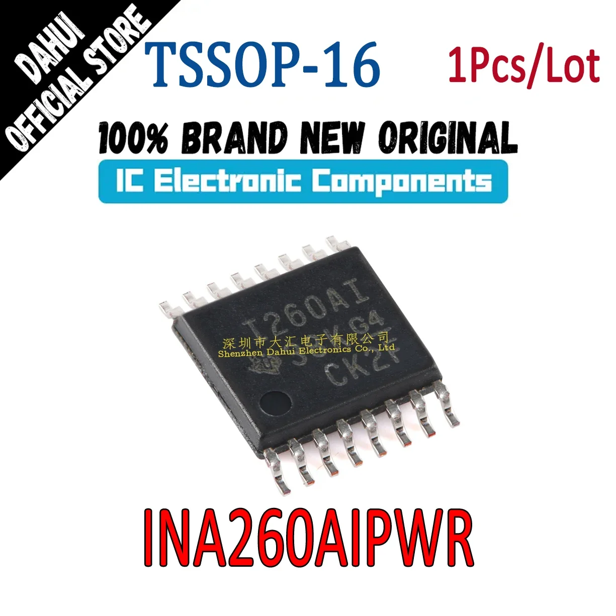 INA260AIPWR I260AI INA260AI INA260 TSSOP-16 chip IC new original