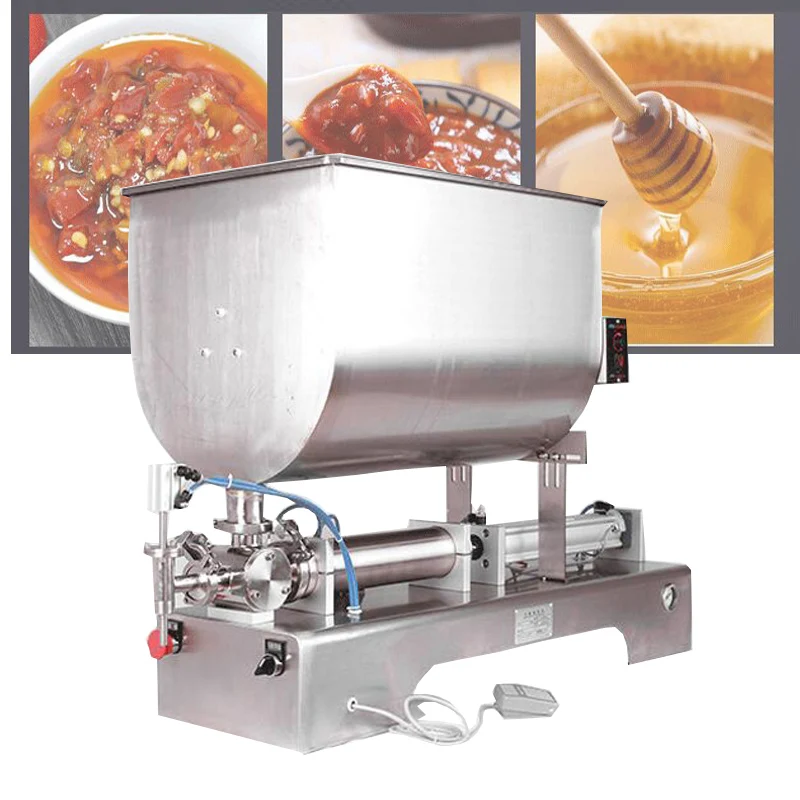 

Pneumatic Filling Machine Is Used For Paste Liquid Mixing And Quantitative Filling Machine