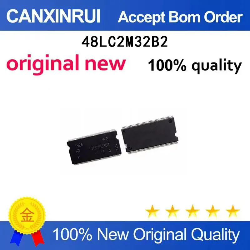 

(5-100 Pieces) New MT48LC2M32B2P-7ITG 48LC2M32B2 TSOP86 spot chip IC
