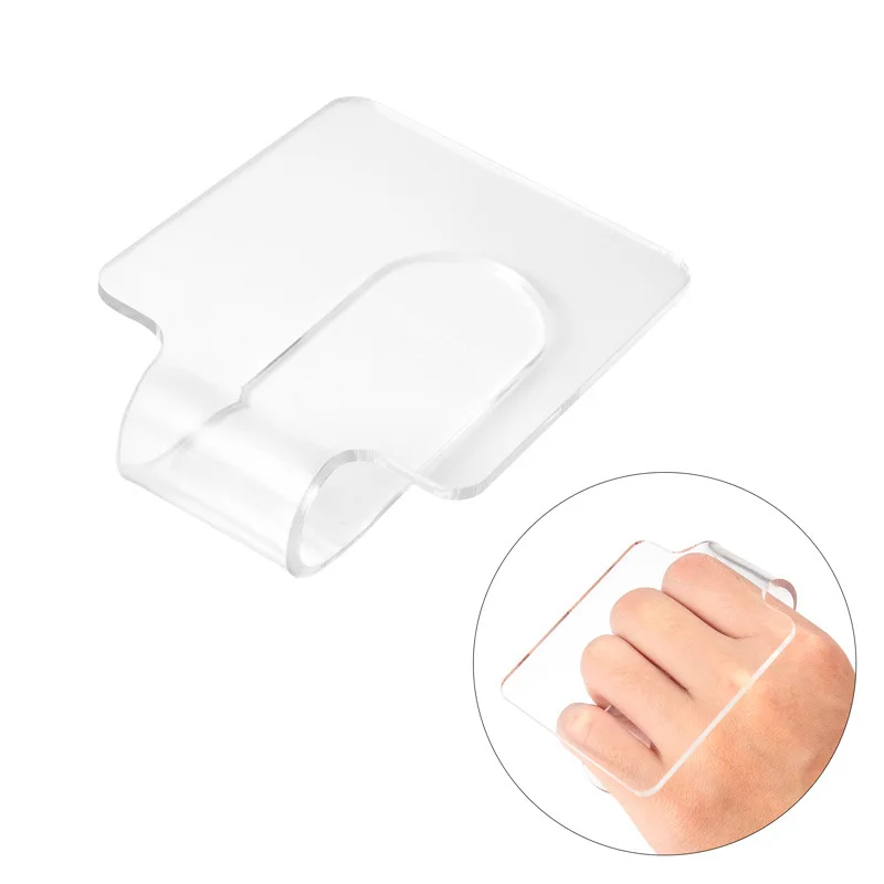 Acrylic Cosmetic Makeup Mixing Plate Nail Art Polish Gel Foundation Eyeshadow Eyes Mixing Palette Rod Tool FY207