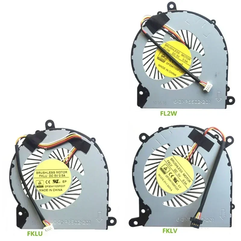 CPU Fan GPU cooling FAN for CLEVO PA70HP PA70HS-G PA71HS PA70HP PA70HP6-G A71HP6 6-31-PA702-103 PA70ES PA71 PA71ES cooler