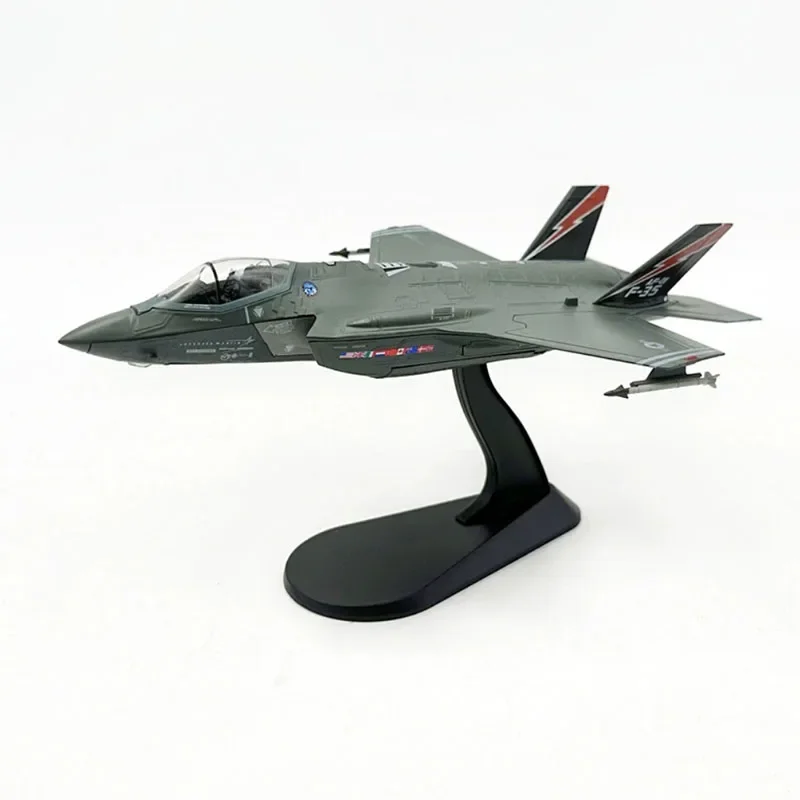 1/72 Acale USAF F35 F-35A البرق II طائرة مقاتلة طائرة دييكاست سبيكة معدنية لعبة مجسمة لوضع الطيران جمع