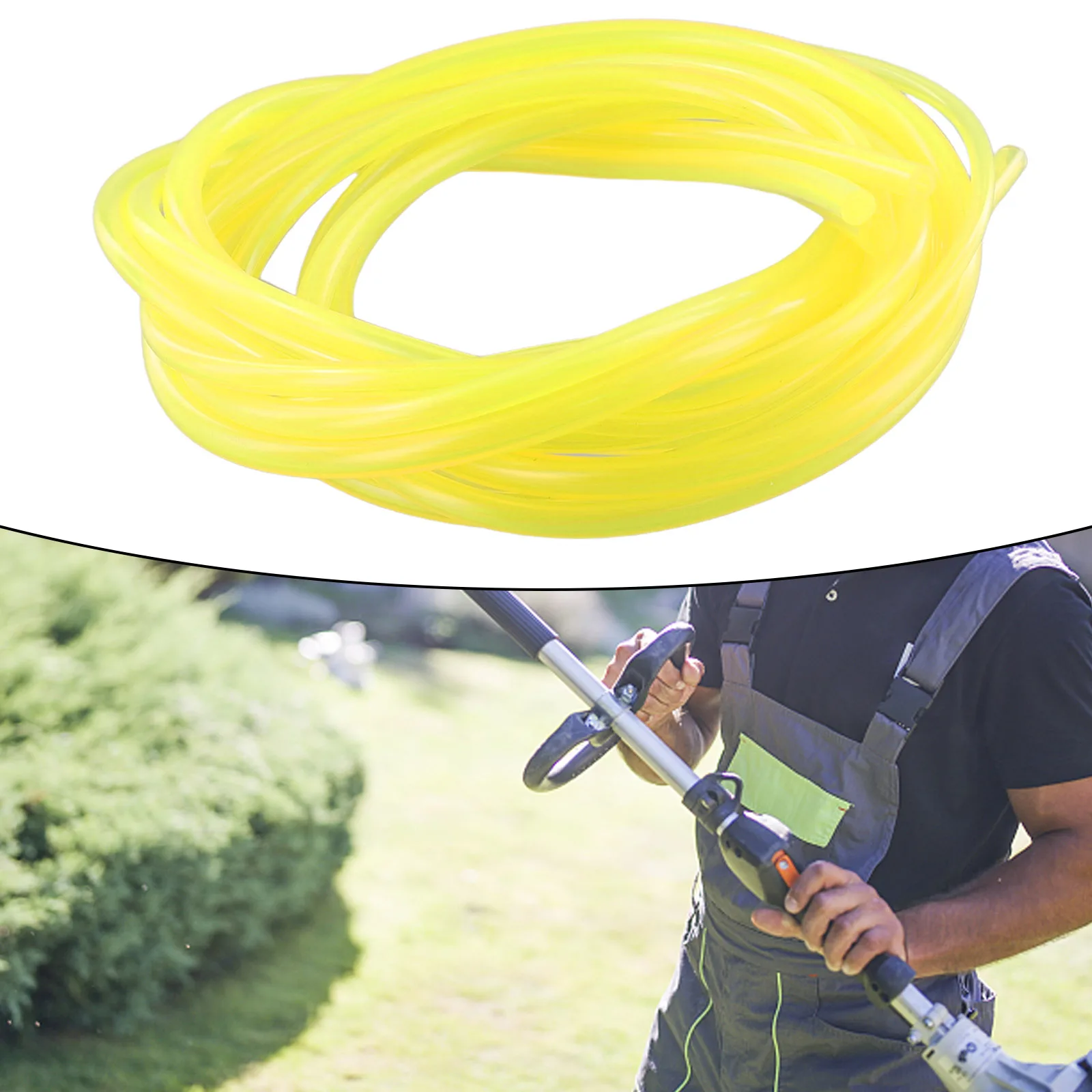 4Pcs New And High Quality Petrol Fuel Pipe Line Hose Durable And Practical  For Strimmers Trimmer Chainsaws Brushcutter