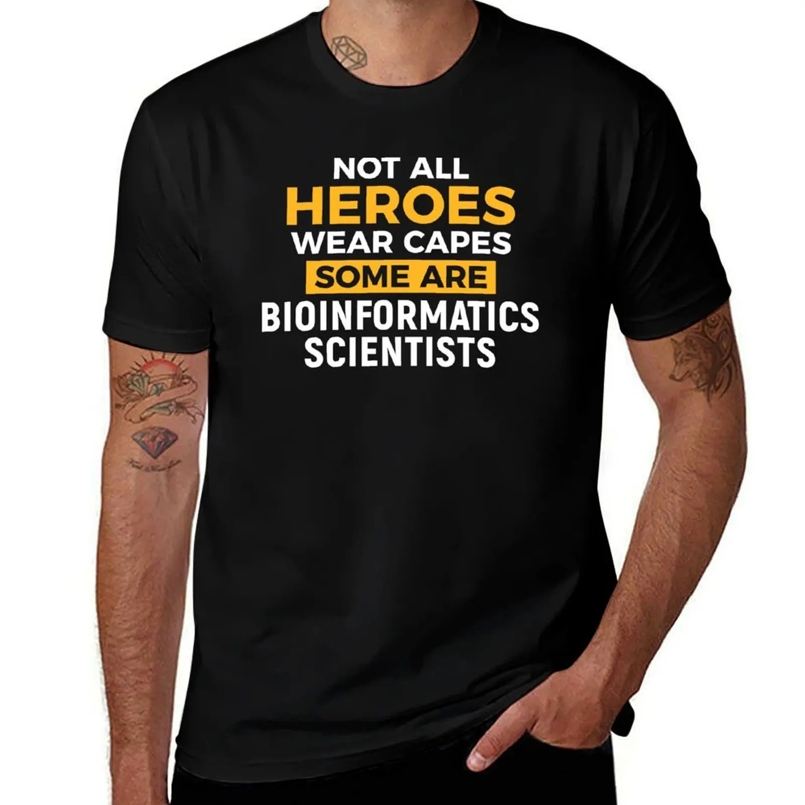 

Proud Bioinformatics Scientist Bioinformatician T-Shirt funny t shirts man men t shirt cotton 100%