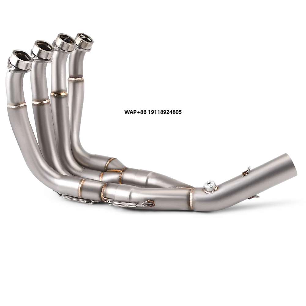 

Original Gauge Exhaust System Upgrade Kit for YZF R6 2006-2020 Motorcycles Lossless Installation Semi-Blue Link Pipe New